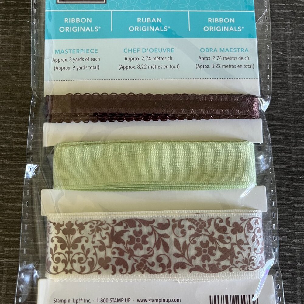 Stampin' Up! Ribbon Originals - 3 packs NWT - Picture 2 of 3